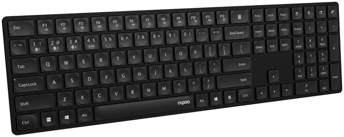 Rapoo E8020M Teclado Inalámbrico Full-size Negro