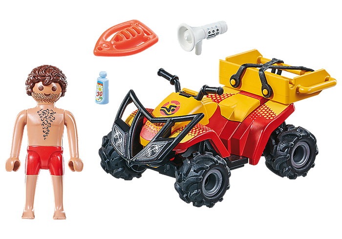 PLAYMOBIL Quad de Rescate City Action 71040 PLAYMOBIL Quad de Rescate City Action 71040