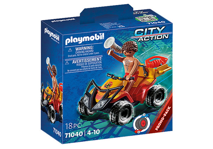 PLAYMOBIL Quad de Rescate City Action 71040 PLAYMOBIL Quad de Rescate City Action 71040