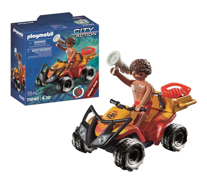 PLAYMOBIL Quad de Rescate City Action 71040 PLAYMOBIL Quad de Rescate City Action 71040