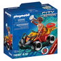 Playmobil Quad De Rescate 71040 City Action Con Motor De Fricción Ideal Para Niños +4 Años