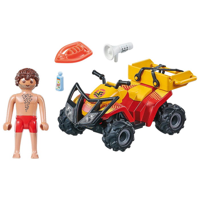 Playmobil Quad De Rescate 71040 City Action Con Motor De Fricción Ideal Para Niños +4 Años Playmobil Quad De Rescate 71040 City Action Con Motor De Fricción Ideal Para Niños +4 Años