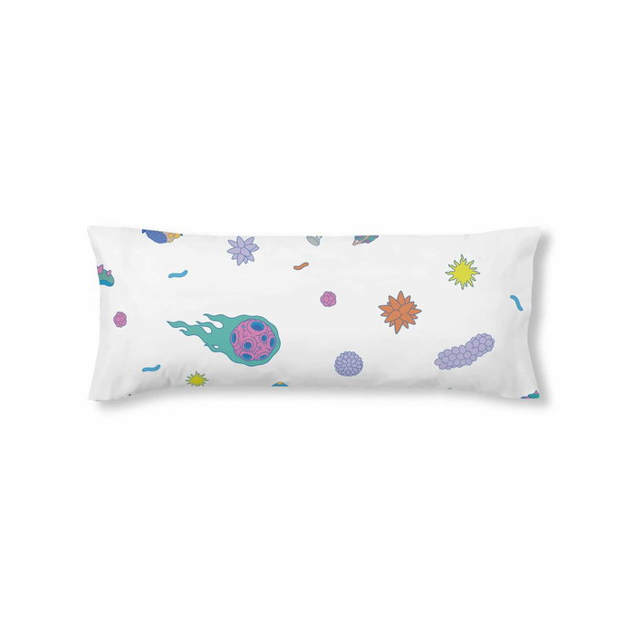 Funda de almohada Rick and Morty Wubba Lubba Multicolor 175 Hilos 45 x 125 cm Funda de almohada Rick and Morty Wubba Lubba Multicolor 175 Hilos 45 x 125 cm