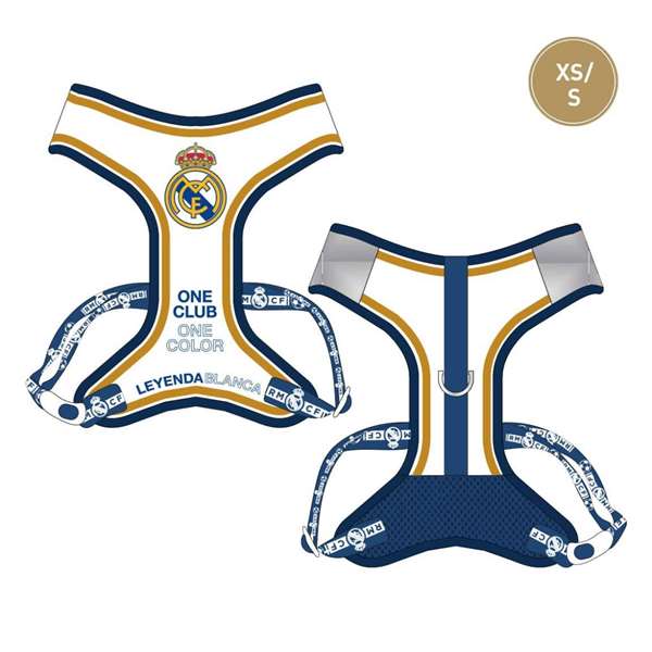 Real Madrid Arnés para Perros XS