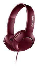 Philips SHL3070RD/00 BASS+ Auriculares de Diadema Plegables Rojo