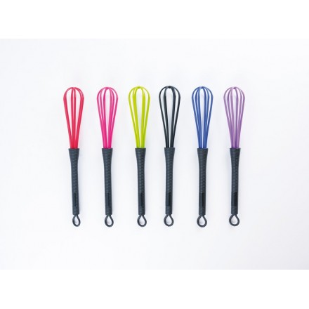 Bifull Batidor Mezclador de Tinte Colores Variados Whisk 6 Unidades