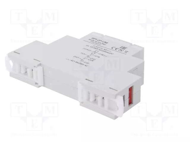 RELPOL RPI-2P-UNI Relé de instalación DPDT 8A