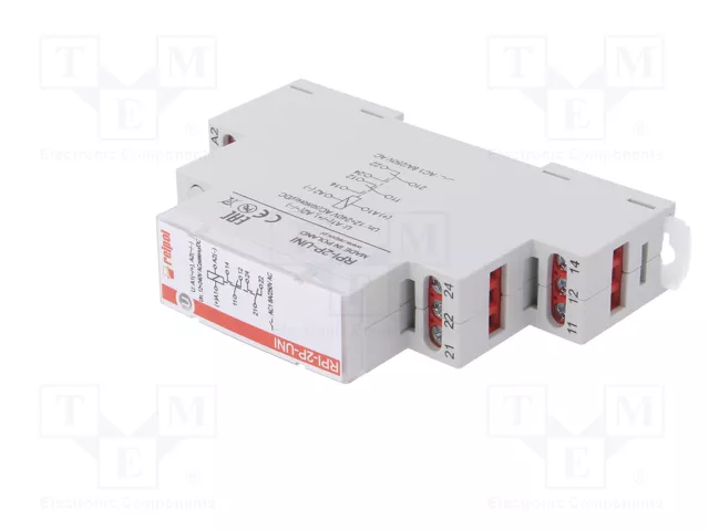 RELPOL RPI-2P-UNI Relé de instalación DPDT 8A