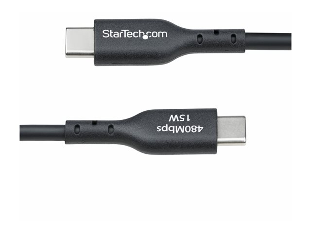 StarTech.com Cable de Carga y Sincronización USB-A a USB-C, 30 cm, Negro StarTech.com Cable de Carga y Sincronización USB-A a USB-C, 30 cm, Negro