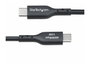StarTech.com Cable de Carga y Sincronización USB-A a USB-C, 30 cm, Negro