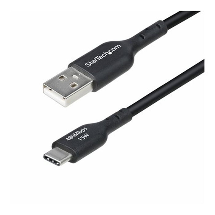 StarTech.com Cable de Carga y Sincronización USB-A a USB-C, 30 cm, Negro StarTech.com Cable de Carga y Sincronización USB-A a USB-C, 30 cm, Negro