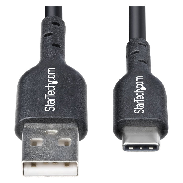 StarTech.com Cable de Carga y Sincronización USB-A a USB-C, 30 cm, Negro StarTech.com Cable de Carga y Sincronización USB-A a USB-C, 30 cm, Negro