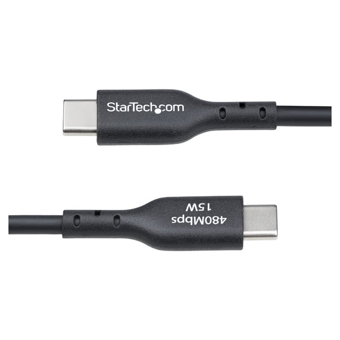 StarTech.com Cable de Carga y Sincronización USB-A a USB-C, 30 cm, Negro StarTech.com Cable de Carga y Sincronización USB-A a USB-C, 30 cm, Negro