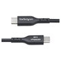 StarTech.com Cable de Carga y Sincronización USB-A a USB-C, 30 cm, Negro