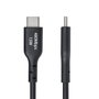 StarTech.com Cable de Carga y Sincronización USB-A a USB-C, 30 cm, Negro