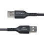 StarTech.com Cable de Carga y Sincronización USB-A a USB-C, 30 cm, Negro