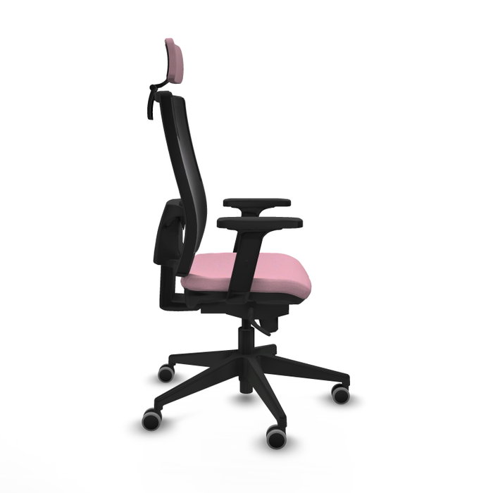 PIQUERAS Y CRESPO Silla de oficina Horna Rosa y Negro PIQUERAS Y CRESPO Silla de oficina Horna Rosa y Negro
