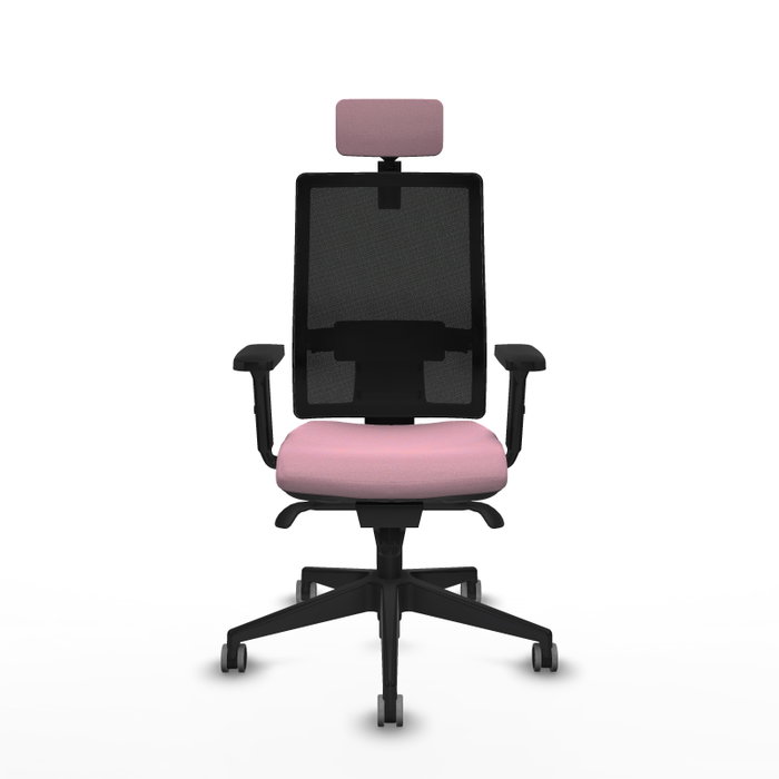 PIQUERAS Y CRESPO Silla de oficina Horna Rosa y Negro PIQUERAS Y CRESPO Silla de oficina Horna Rosa y Negro