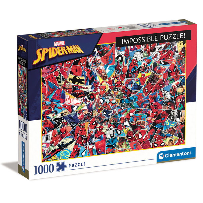 Clementoni Puzzle Impossible Spiderman Marvel 1000 Piezas Clementoni Puzzle Impossible Spiderman Marvel 1000 Piezas