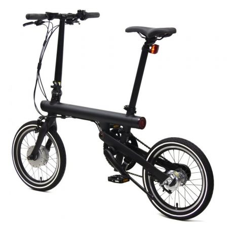 Bicicleta Eléctrica Xiaomi Mi Smart Electric Folding Bike/ Motor 250W/ Ruedas 16"/ Negra
