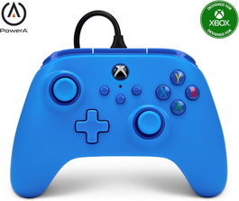 Power A Mando con Cable para Xbox Series X|S, Azul, 1519367-01
