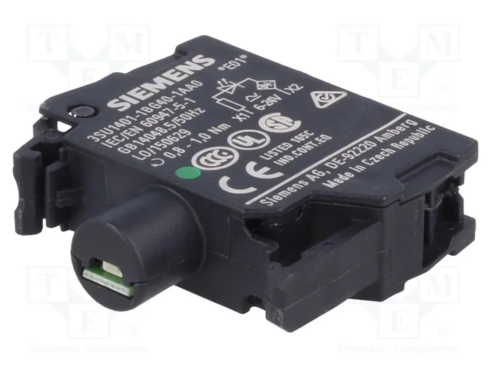 SIEMENS Elemento Iluminador LED Verde 22mm SIEMENS Elemento Iluminador LED Verde 22mm
