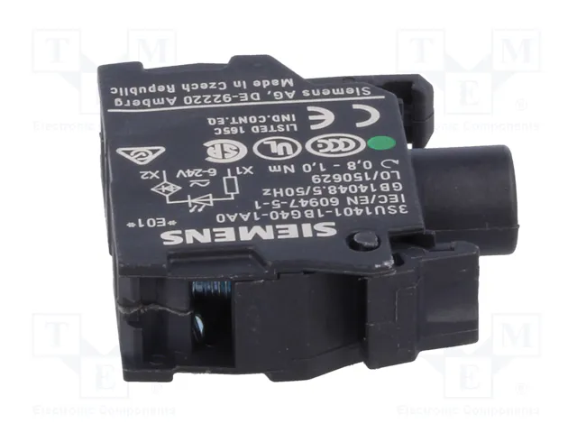 SIEMENS Elemento Iluminador LED Verde 22mm SIEMENS Elemento Iluminador LED Verde 22mm