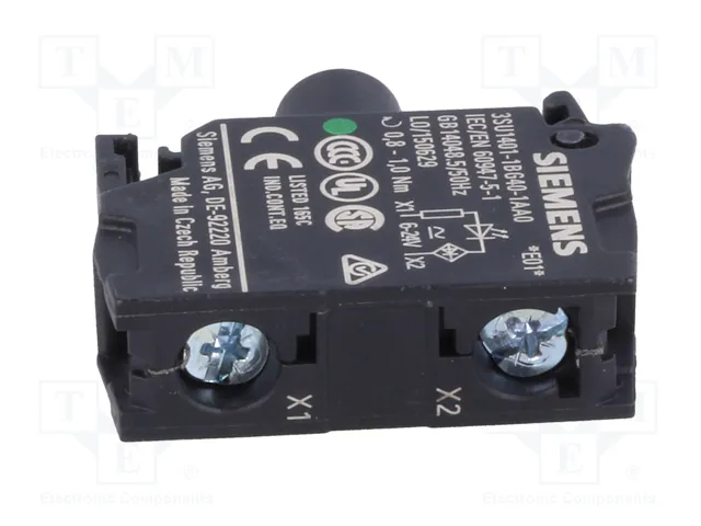SIEMENS Elemento Iluminador LED Verde 22mm SIEMENS Elemento Iluminador LED Verde 22mm