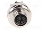 HARTING Conector M12 Hembra 8 Pines SMT PoE Cat 6a