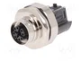 HARTING Conector M12 Hembra 8 Pines SMT PoE Cat 6a