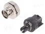 HARTING Conector M12 Hembra 8 Pines SMT PoE Cat 6a