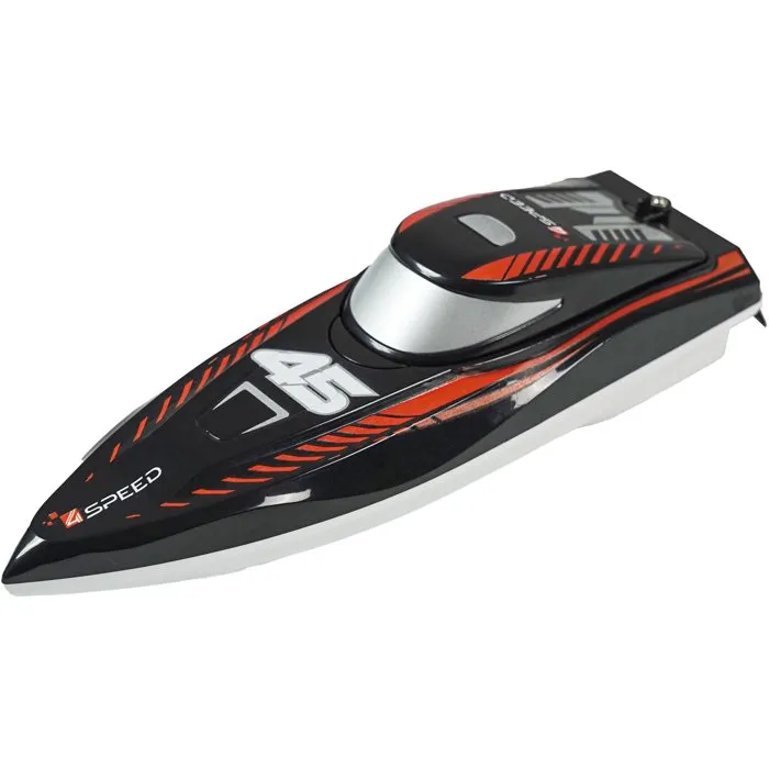 Silverlit Nitro Wave Lancha Teledirigida a Escala 1/18 con Radio 2.4 GHz, 4 Velocidades, 6 km/h, Batería Recargable, para +5 Años