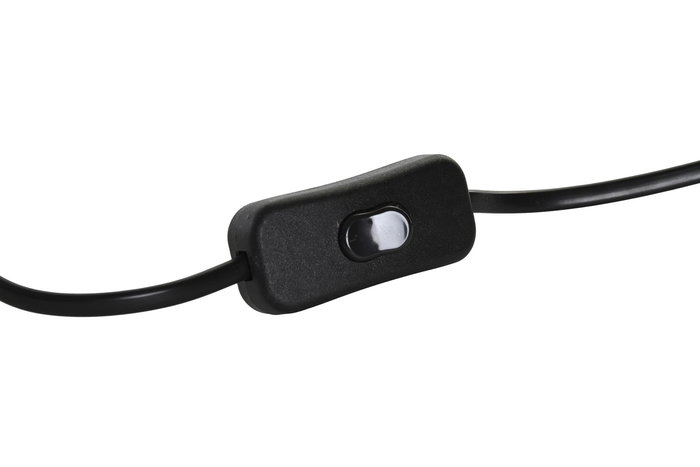 DKD Home Decor Lámpara Sobremesa Moderno Negro Dorado 10.5 x 25 x 16 cm (2 Unidades) E14 25W