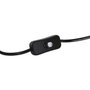 DKD Home Decor Lámpara de Sobremesa de Resina Negro y Dorado Surtido de 2 Unidades