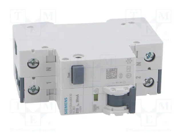 Siemens FI-LS Schalter 5SU13546KK10 2x10A-0,03A 10kA