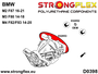 StrongFlex STF032052A Soporte Diferencial Trasero Silentblock Deportivo