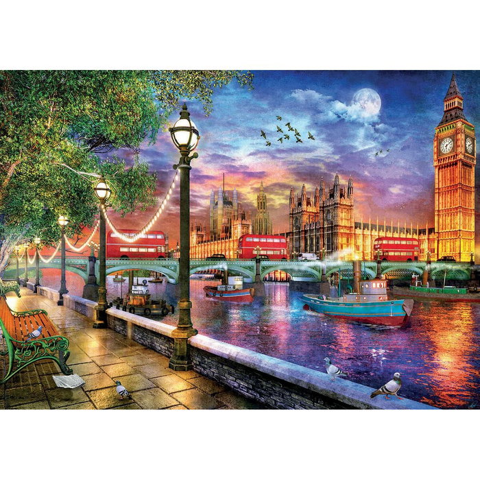 Educa Puzzle Londres al atardecer de 2000 piezas