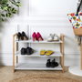 Home Deco Factory Estante Zapatero 3 Baldas