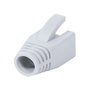 LogiLink Pack de 50 Protectores de Conector RJ45 de 8mm, Blanco