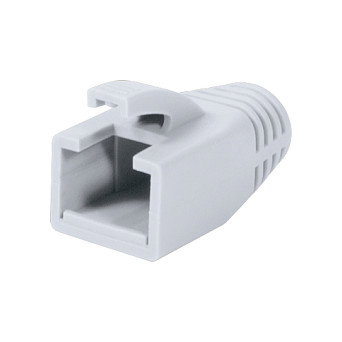 LogiLink Pack de 50 Protectores de Conector RJ45 de 8mm, Blanco