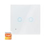 LogiLink SH0112 Interruptor Inteligente WiFi de 2 vías, Blanco