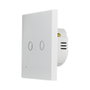 LogiLink SH0112 Interruptor Inteligente WiFi de 2 vías, Blanco