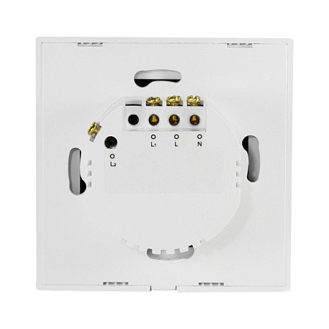 LogiLink SH0112 Interruptor Inteligente WiFi de 2 vías, Blanco