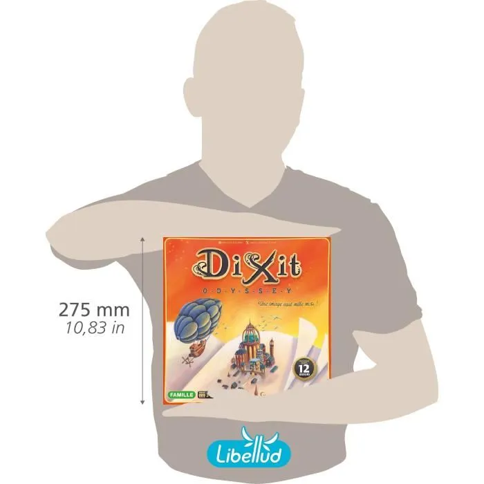 Asmodee Dixit Odyssey Juego de mesa A partir de 8 años 3 a 6 jugadores 30 minutos ASMDIX03FRN