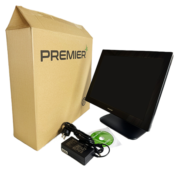Premier KT-2000 TPV Todo-en-Uno 15 Pulgadas Táctil Negro Premier KT-2000 TPV Todo-en-Uno 15 Pulgadas Táctil Negro