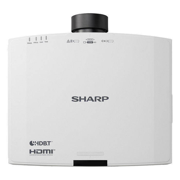 NEC V801U XP-V801U-W Proyector Láser 3LCD, 8000 Lúmenes ANSI, Resolución WUXGA 1920x1200, Blanco, Sin Objetivo