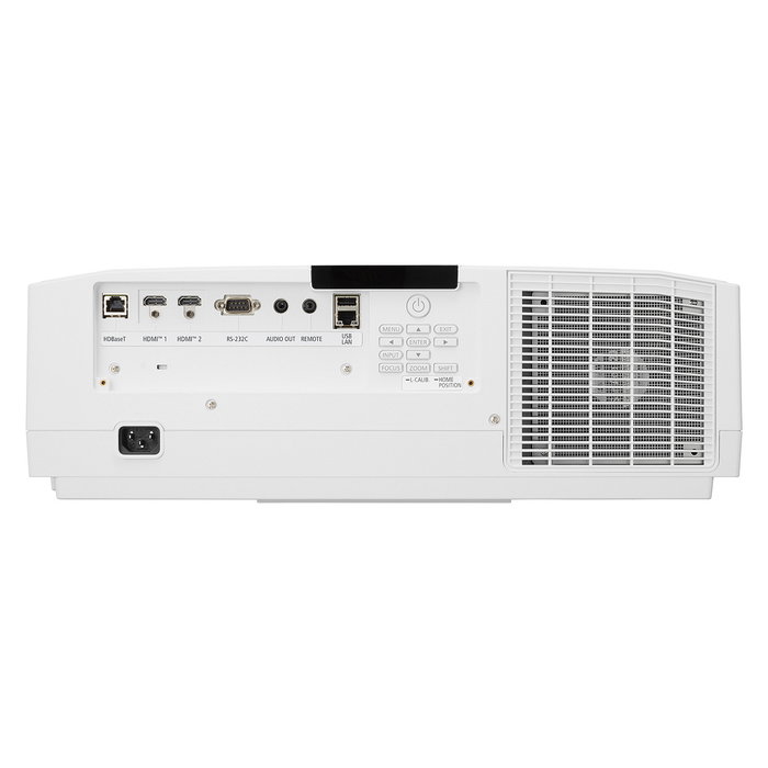 NEC V801U XP-V801U-W Proyector Láser 3LCD, 8000 Lúmenes ANSI, Resolución WUXGA 1920x1200, Blanco, Sin Objetivo