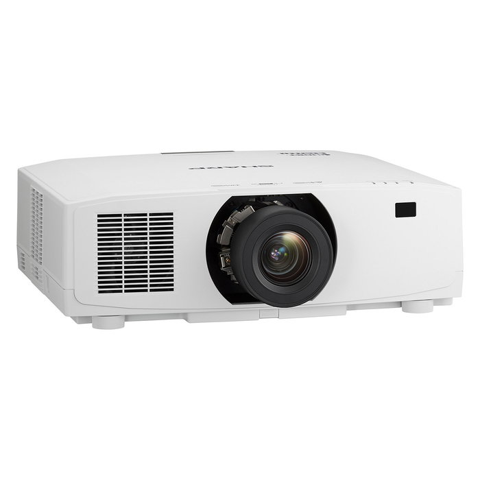 NEC V801U XP-V801U-W Proyector Láser 3LCD, 8000 Lúmenes ANSI, Resolución WUXGA 1920x1200, Blanco, Sin Objetivo