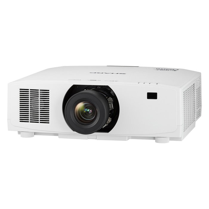 NEC V801U XP-V801U-W Proyector Láser 3LCD, 8000 Lúmenes ANSI, Resolución WUXGA 1920x1200, Blanco, Sin Objetivo