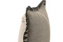 DKD Home Decor Cojin India lino 2c25 Tradicional Natural Negro 45 x 45 cm (2 Unidades)